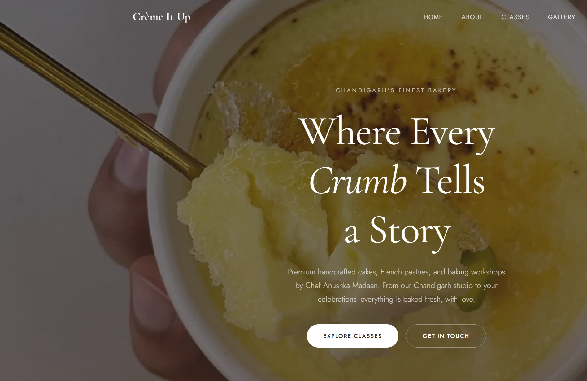 Creme It Up — Building a Bakery's Digital Presence From Zero